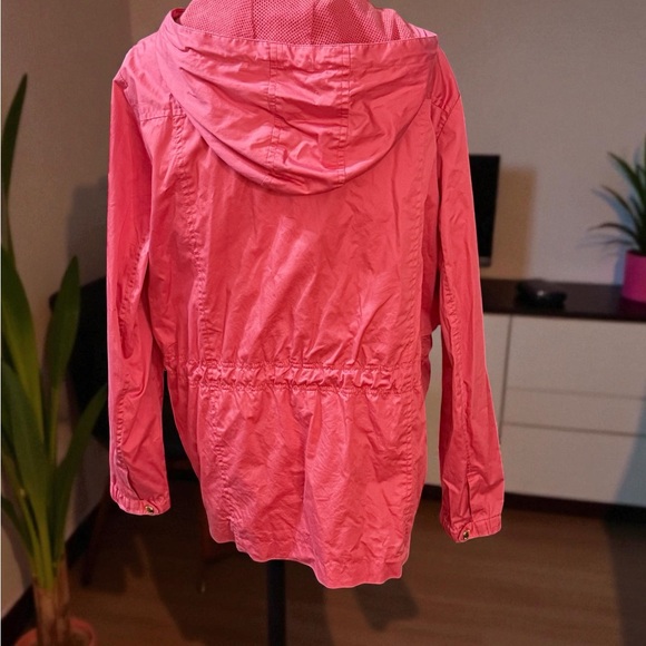 Jones New York Orange Utility Jacket with Gold Details - Picture 3 of 5